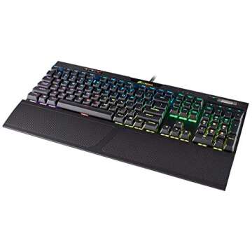 K70 RGB MK.2 Mechanical Gaming Keyboard — CHERRY® MX Silent (Renewed)