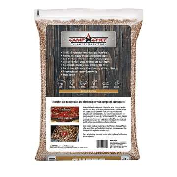 Camp Chef Competition Blend BBQ Pellets, Ideal for Grill & Smoke, 20 lb Bag