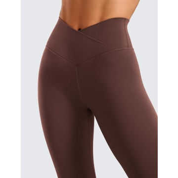 CRZ YOGA Women's Butterluxe Cross Waist Leggings 25 inches