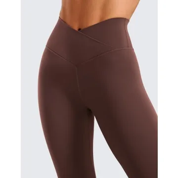 CRZ YOGA Women's Butterluxe Cross Waist Leggings 25 inches