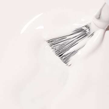 100% PURE Zer0 20-Free Nail Polish Oat Milk Long Wear Breathable Vibrant Color Less 20 Common Toxic Ingredients Milky White Natural Based Care & Paint - Vegan, Cruelty-Free