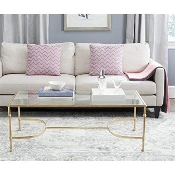 Elegant Safavieh Lucille Gold Coffee Table for Your Home