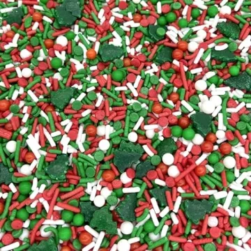 Elfin Around Sprinkle Medley - Vibrant Holiday Sprinkles