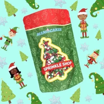 Elfin Around Sprinkle Medley - Vibrant Holiday Sprinkles