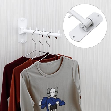 Zivisk Heavy Duty Folding Wall Hanger & Closet Rack