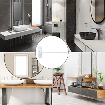 Zivisk Heavy Duty Folding Wall Hanger & Closet Rack