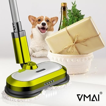 Lightweight Cordless Electric Mop with Water Spray