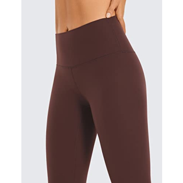 Soft CRZ YOGA High Waisted Capris Leggings for Women