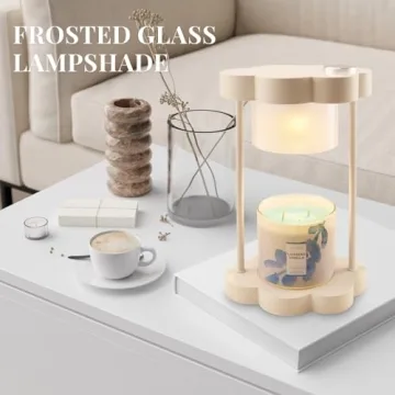MAKYTWOW Candle Warmer Lamp with Dimmer and Timer