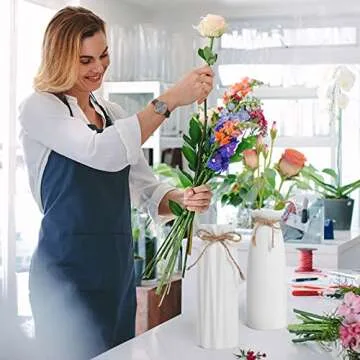 Elegant devesanter Ceramic Vase Set for Home Décor