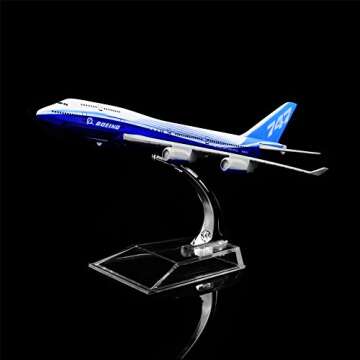 24-Hours Boeing 747 Alloy Metal Airplane Models Die-cast 1:400