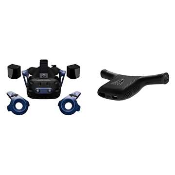HTC Vive Pro 2 Full System + Wireless Adapter for Unmatched VR Adventure