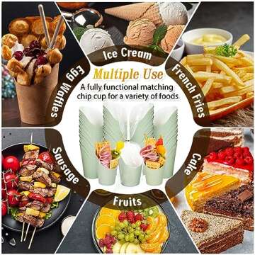 Whaline Sage Green Charcuterie Cups for Any Occasion