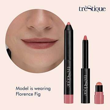 treStiQue Matte Lipstick with Hydrating Lip Balm