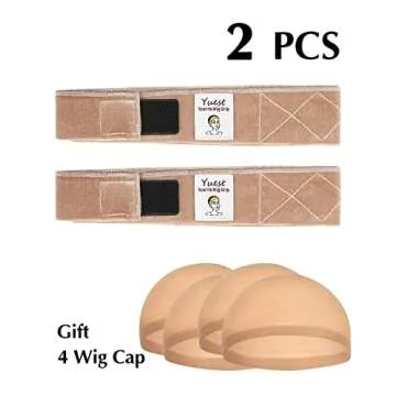 Yuest 2 Pack Wig Grip Bands for Comfortable No-Slip Wear