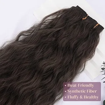 LONAI Clip In Hair Extensions 24" for Effortless Style