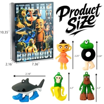 Engaging Italian Brainrot Halloween Advent Calendar 2025 with 24 Figurines