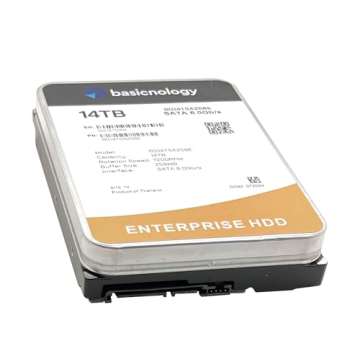 14TB Basicnology SATA Datacenter HDD - Renewed