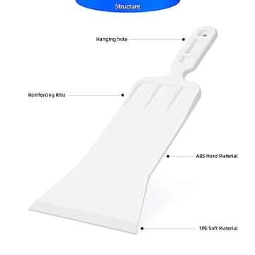 EHDIS Bulldozer Squeegee for Snow Tint Removal