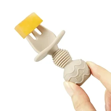 PandaEar Silicone Baby Utensils Set - Safe First Feeding
