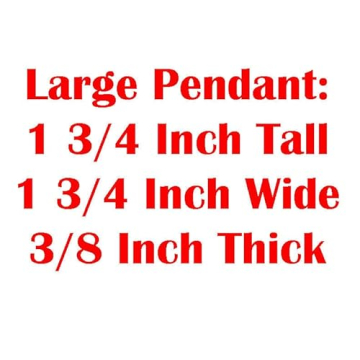 Clayton Jewelry Labs Red Heart Glass Pendant Necklace