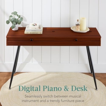 Weighted Full Size Digital Piano with Metal Legs