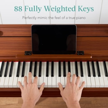 Weighted Full Size Digital Piano with Metal Legs