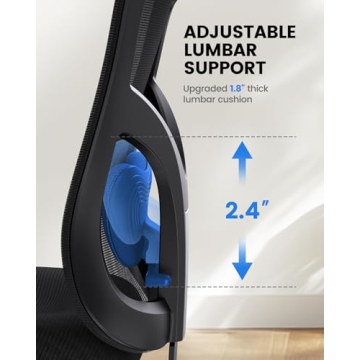 NOBLEWELL Ergonomic Office Chair with Adjustable Features