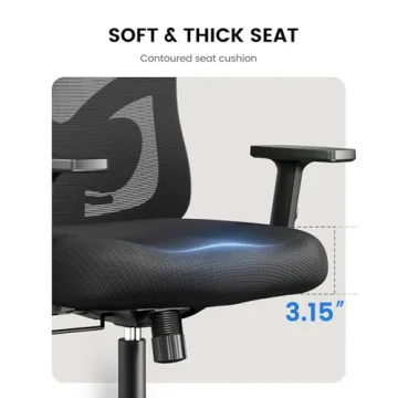 NOBLEWELL Ergonomic Office Chair with Adjustable Features