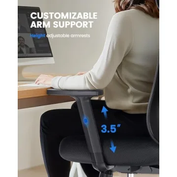 NOBLEWELL Ergonomic Office Chair with Adjustable Features