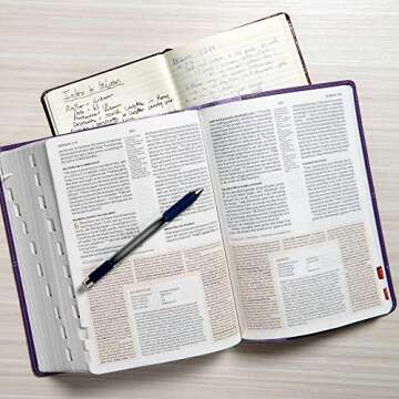 CSB Study Bible, Purple LeatherTouch, Indexed, Red Letter, Study Notes and Commentary, Illustrations, Articles, Word Studies, Outlines, Timelines, Easy-to-Read Bible Serif Type