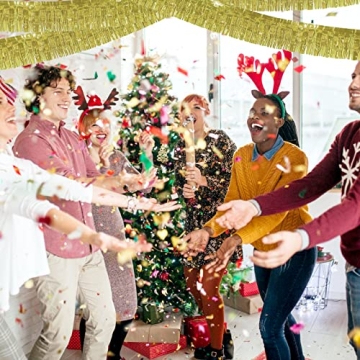 10 Feet Metallic Fringe Garland for Party Decorations