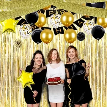 10 Feet Metallic Fringe Garland for Party Decorations