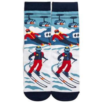 I'd Rather Be Skiing - Funny Unisex Socks for All