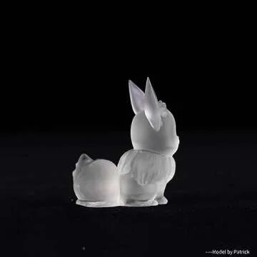 Siraya Tech Blu 3D Printer Tough Resin with High Toughness Resolution Strong and Precise 3D Printing 405nm UV-Curing Rapid Resin for LCD DLP 8K 3D Printer (Clear V2, 1kg)