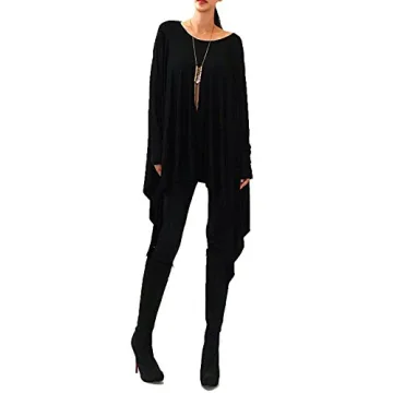 Vivicastle Women's Versatile Dolman Tunic Top