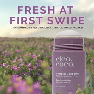 Cleo & Coco Natural Deodorant for Women - Eco-Friendly Freshness