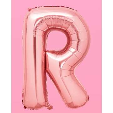 xo, Fetti Rose Gold Jumbo BRIDE Balloons - 40 inch, XL | Bachelorette Party Decorations, Wedding Party, Engagement Party, Bridal Photo Booth