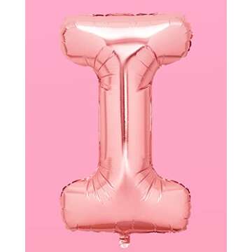 xo, Fetti Rose Gold Jumbo BRIDE Balloons - 40 inch, XL | Bachelorette Party Decorations, Wedding Party, Engagement Party, Bridal Photo Booth