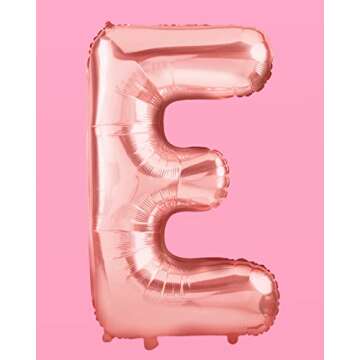 xo, Fetti Rose Gold Jumbo BRIDE Balloons - 40 inch, XL | Bachelorette Party Decorations, Wedding Party, Engagement Party, Bridal Photo Booth