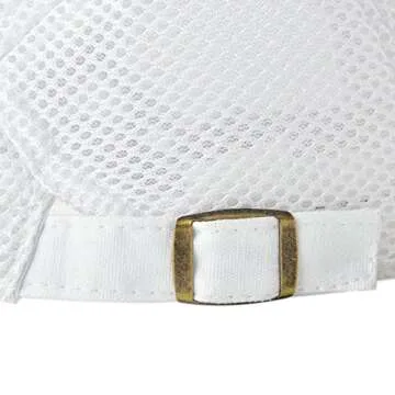 VOBOOM Breathable Mesh Summer Hat - Adjustable & Cool