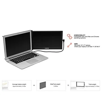 SideTrak Slide Portable 12.5" Monitor | Laptop Companion