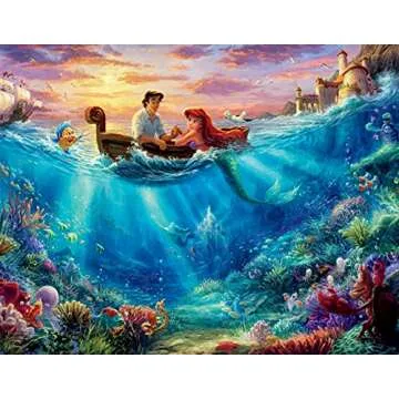 Ceaco Disney Dreams 4-in-1 Jigsaw Puzzle Set