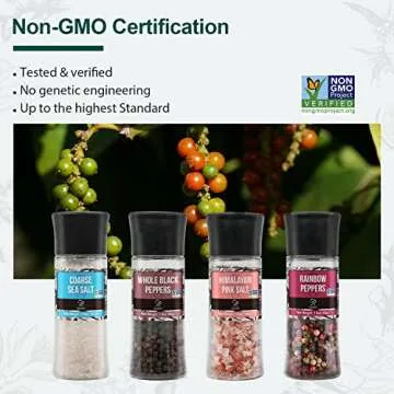 Soeos Spice Seasoning Set with Fresh Grinders