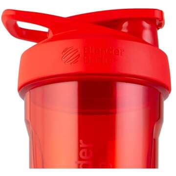 BlenderBottle Strada Shaker Cup Perfect for Protein Shakes and Pre Workout, 28-Ounce, White