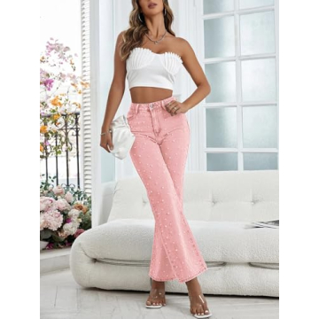 Kedera Women's Pearl Baggy Jeans - Stylish and Comfortable