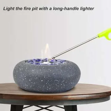 11-Inch Portable Fire Pit for Indoor Outdoor Gatherings