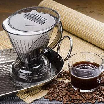 Clever Coffee Dripper | 18 oz BPA Free | Includes 100 Filters