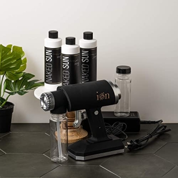 Naked Sun Ion Spray Tan Machine Bundle for Effortless Tanning