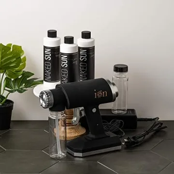 Naked Sun Ion Spray Tan Machine Bundle for Effortless Tanning